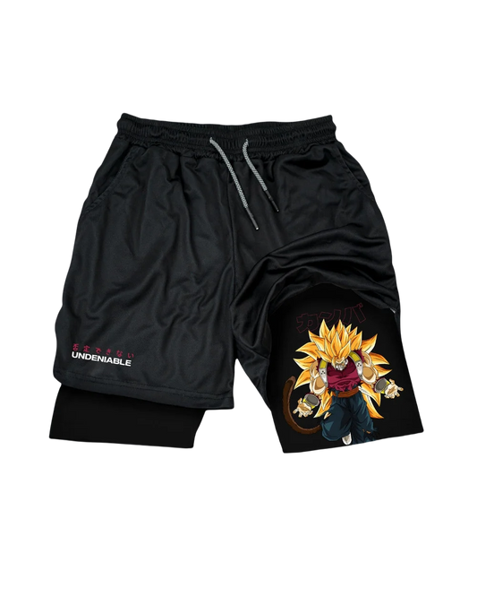 Dragon Ball Super Saiyan Cumber Performance Shorts