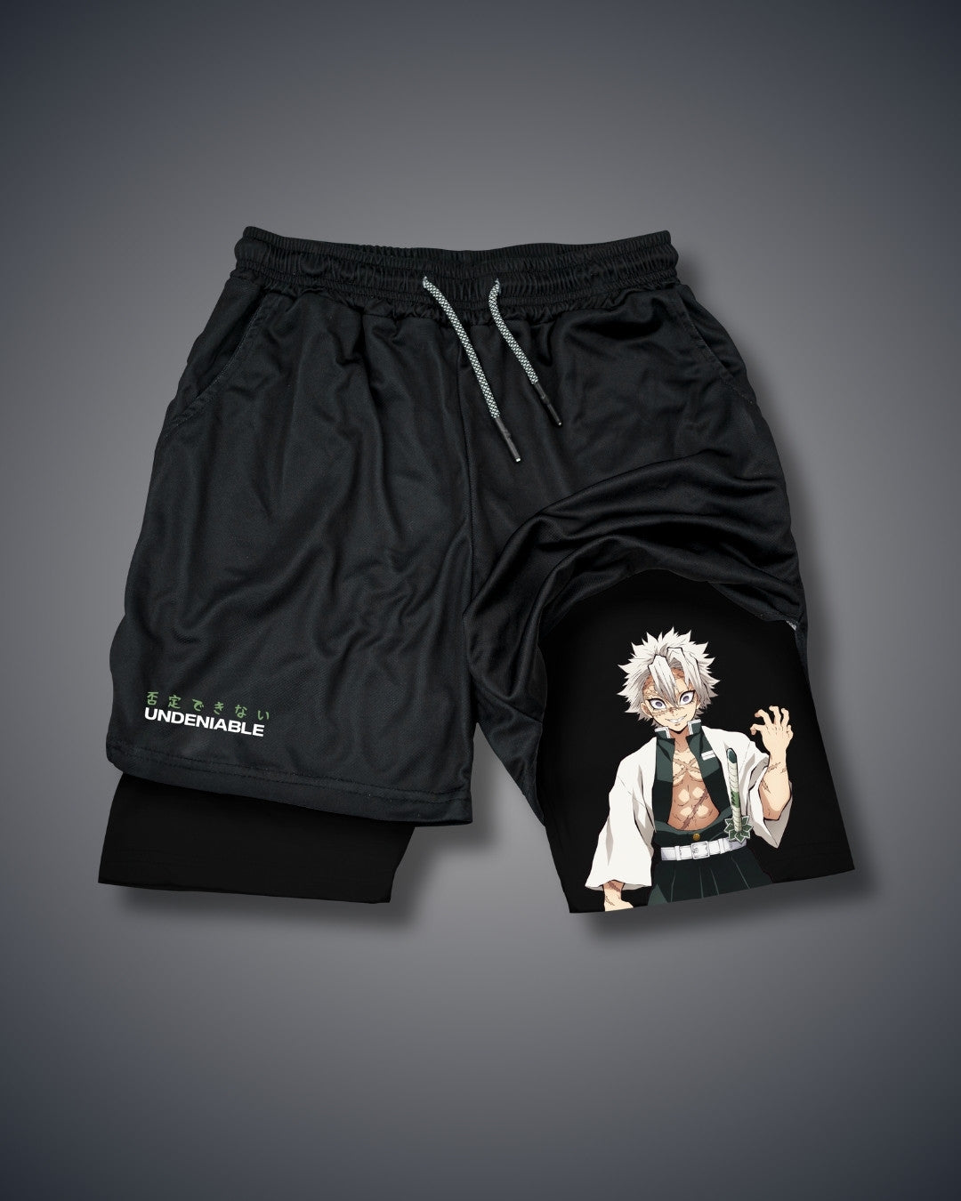 Demon Slayer Sanemi Performance Shorts