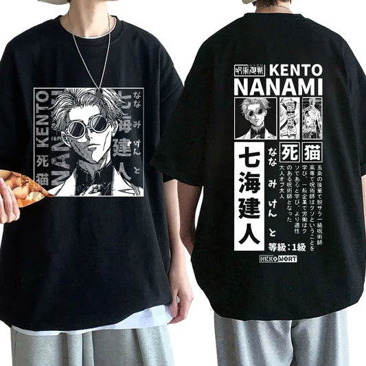 Jujutsu Kaisen Nanami Time for Work Graphic T-Shirt