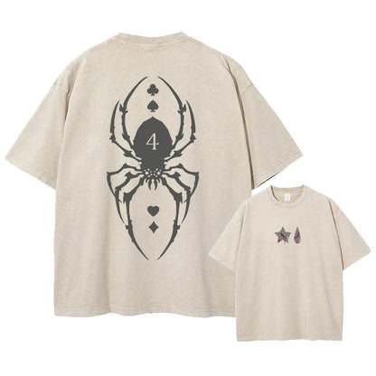 Xhunter Hisoka Phantom T-Shirt - Anime Washed Vintage