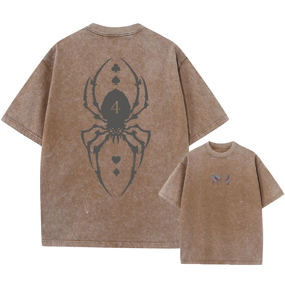 Xhunter Hisoka Phantom T-Shirt - Anime Washed Vintage