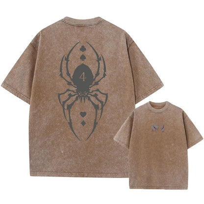 Xhunter Hisoka Phantom T-Shirt - Anime Washed Vintage