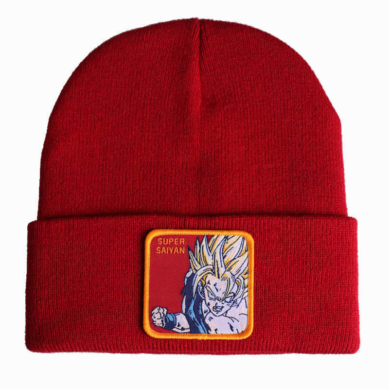 Unisex Anime Autumn And Winter Warm Knitted Hat