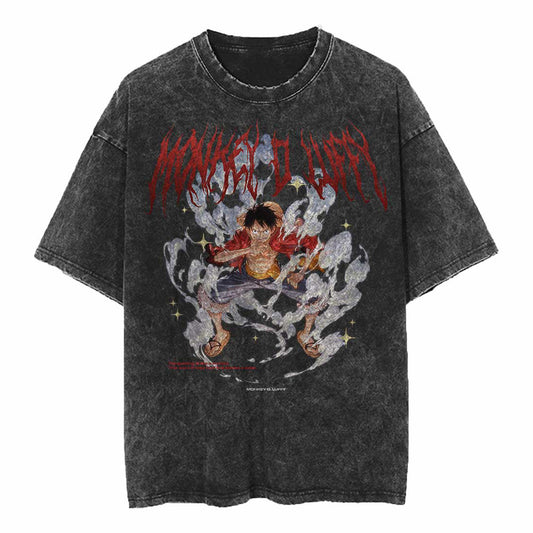 Anime Printed VINTAGE OVERSIZE TEE