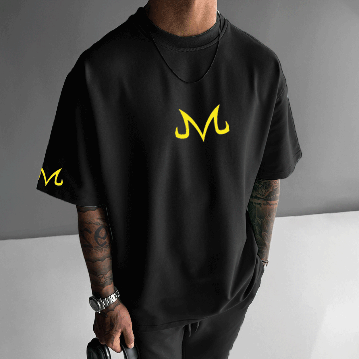 Unisex Anime Enthusiast Printed Oversized T-shirt