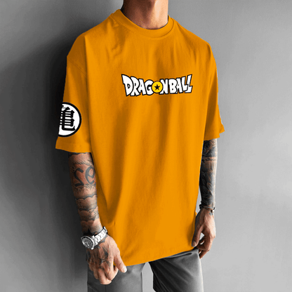 Unisex Anime Print Casual Loose Fit T-Shirt