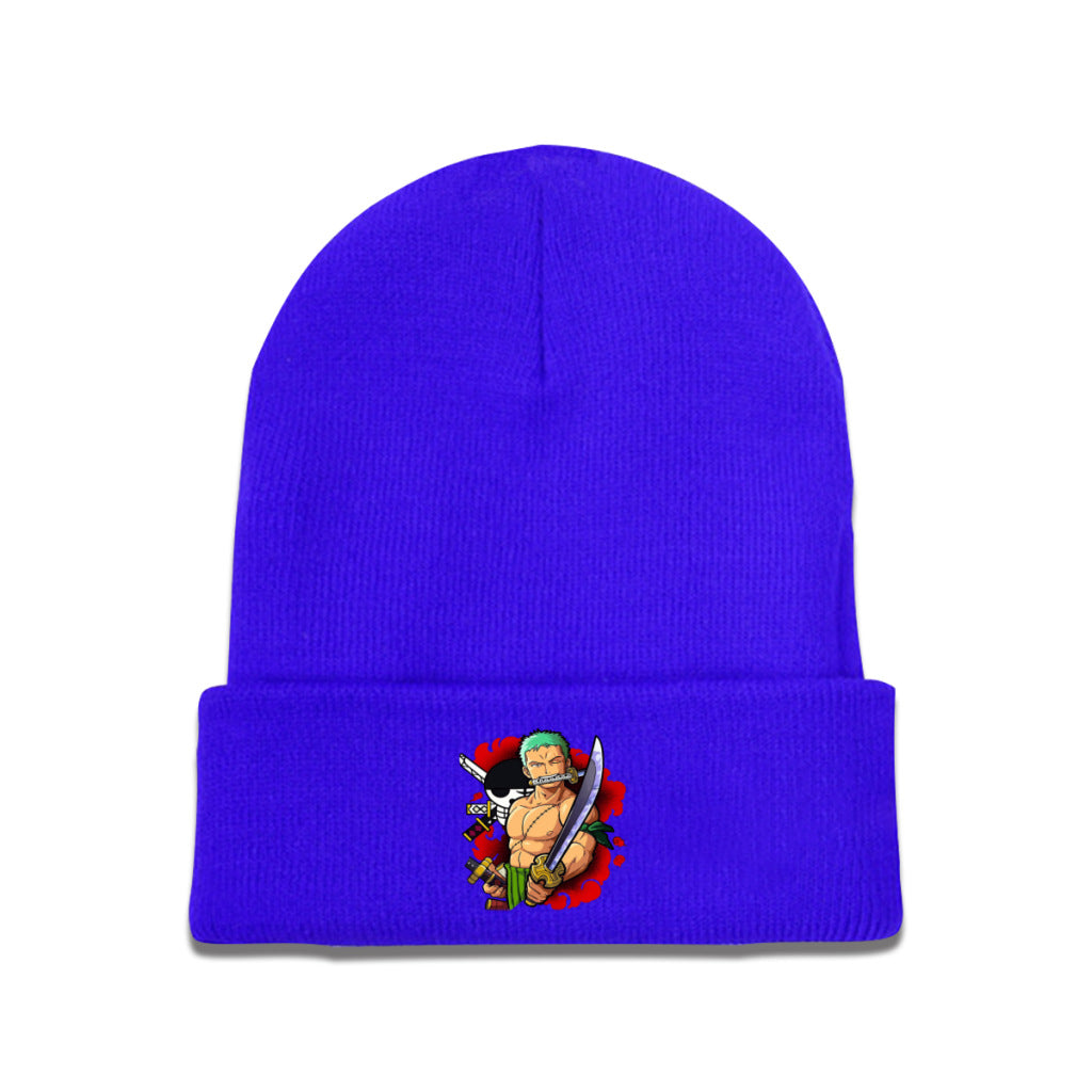 Unisex Pirate One Piece Anime Warm Knitted Hat