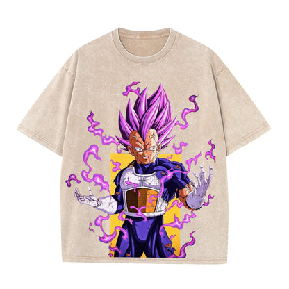 Anime Print Vintage T-Shirt