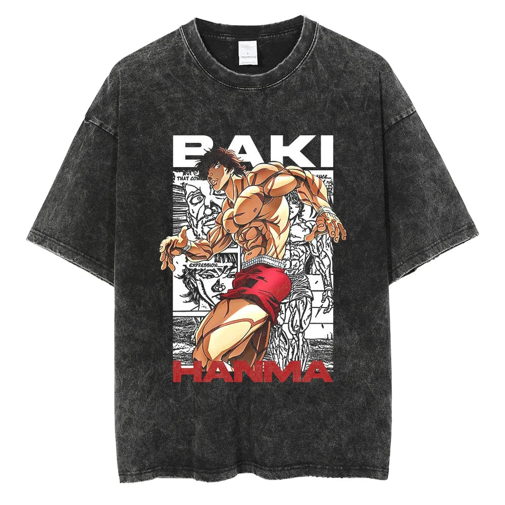 Baki Hanma "Son of Ogre" Vintage T-shirt