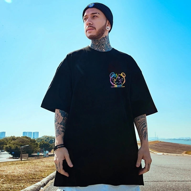 Oversized T-Shirt Oversized Off Whit Smile