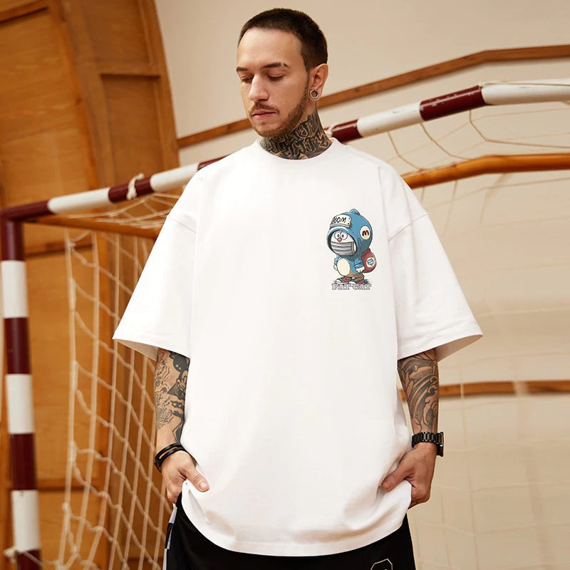 Oversized T-Shirt Oversized Premium Fat Cat Black