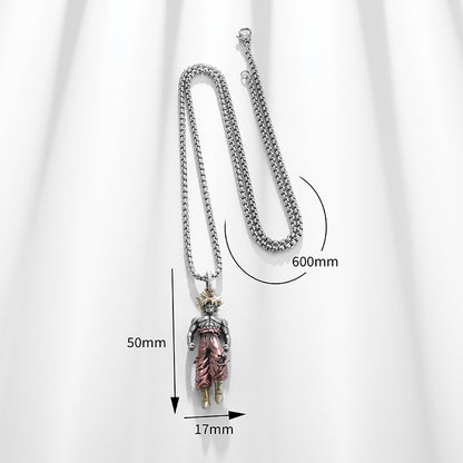 Unisex Anime Character Alloy Necklace
