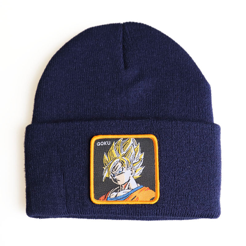 Unisex Anime Autumn And Winter Warm Knitted Hat