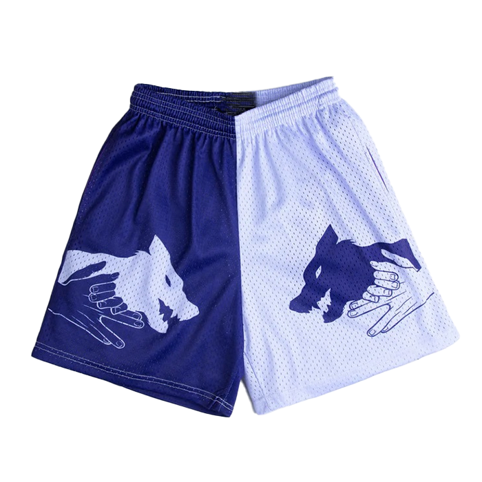 DIVINE DOGS SPLIT MESH SHORTS