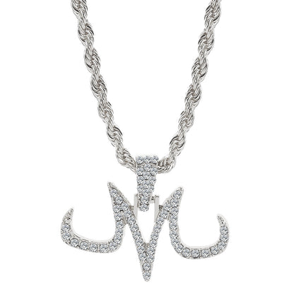 Unisex Anime-related Letter M Necklace