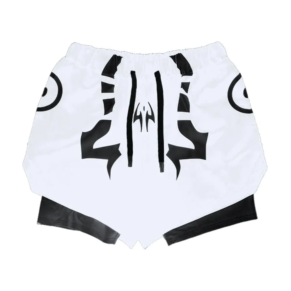 CURSE KING WHITE PERFORMANCE SHORTS