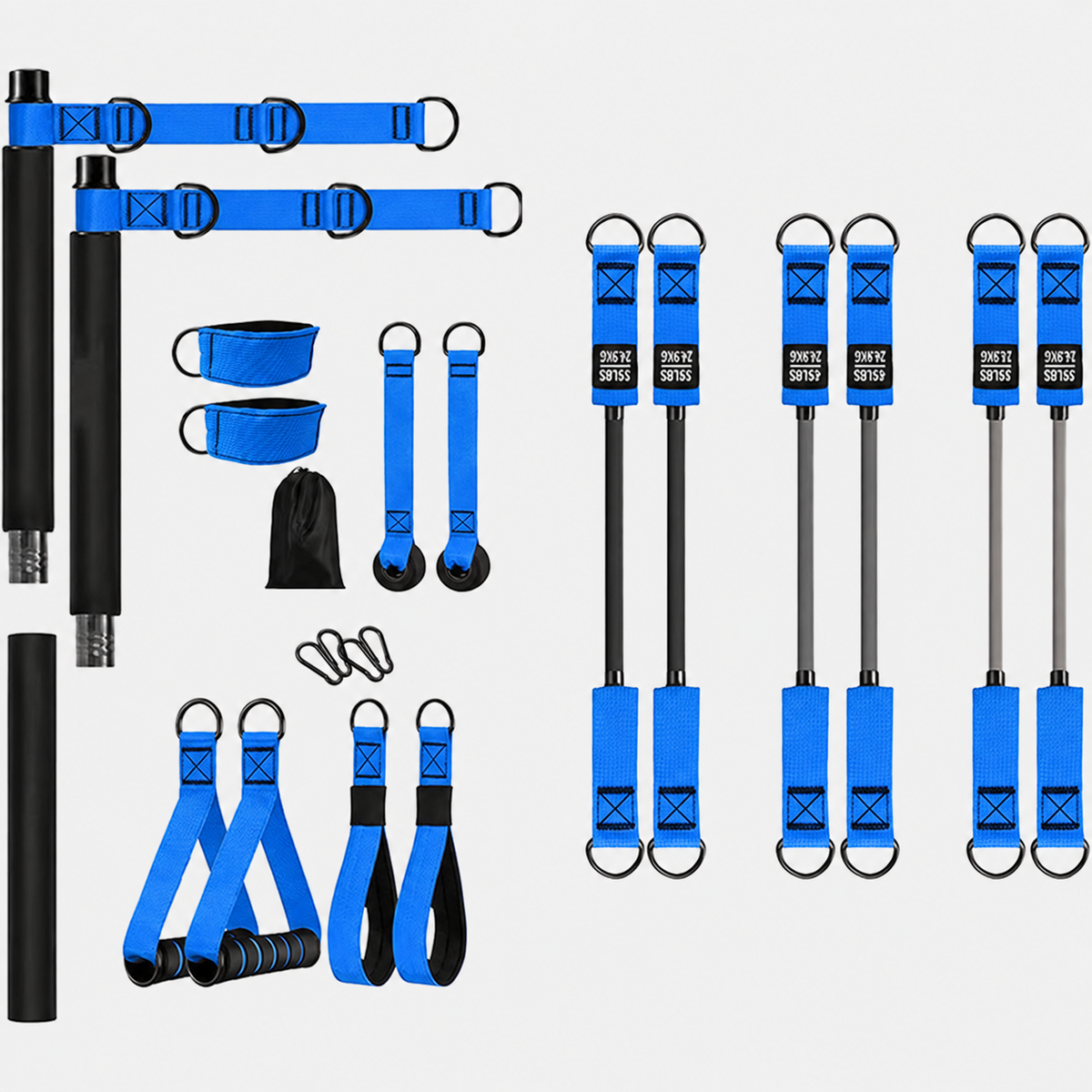 Lp Pilates Bar Kit With Resistance Bands