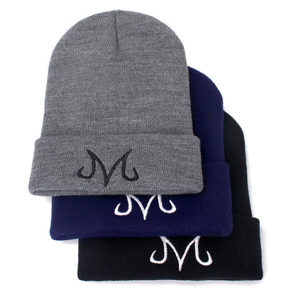 Unisex Anime Letter Logo Embroidered Casual Beanie