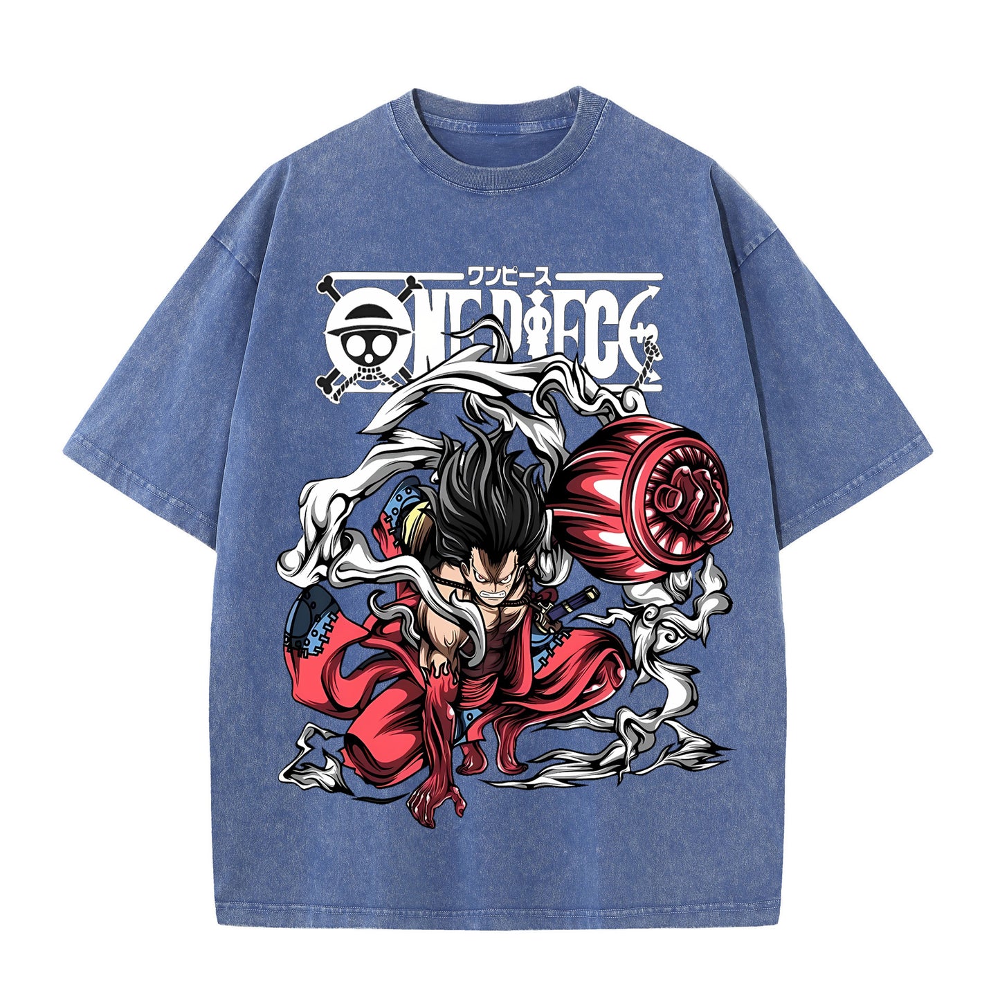 Anime Print Vintage T-Shirt