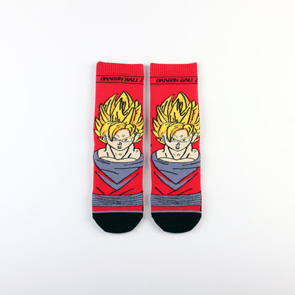 Unisex Anime Mid-tube Cotton Socks Cartoon Trendy Personality Cotton Socks