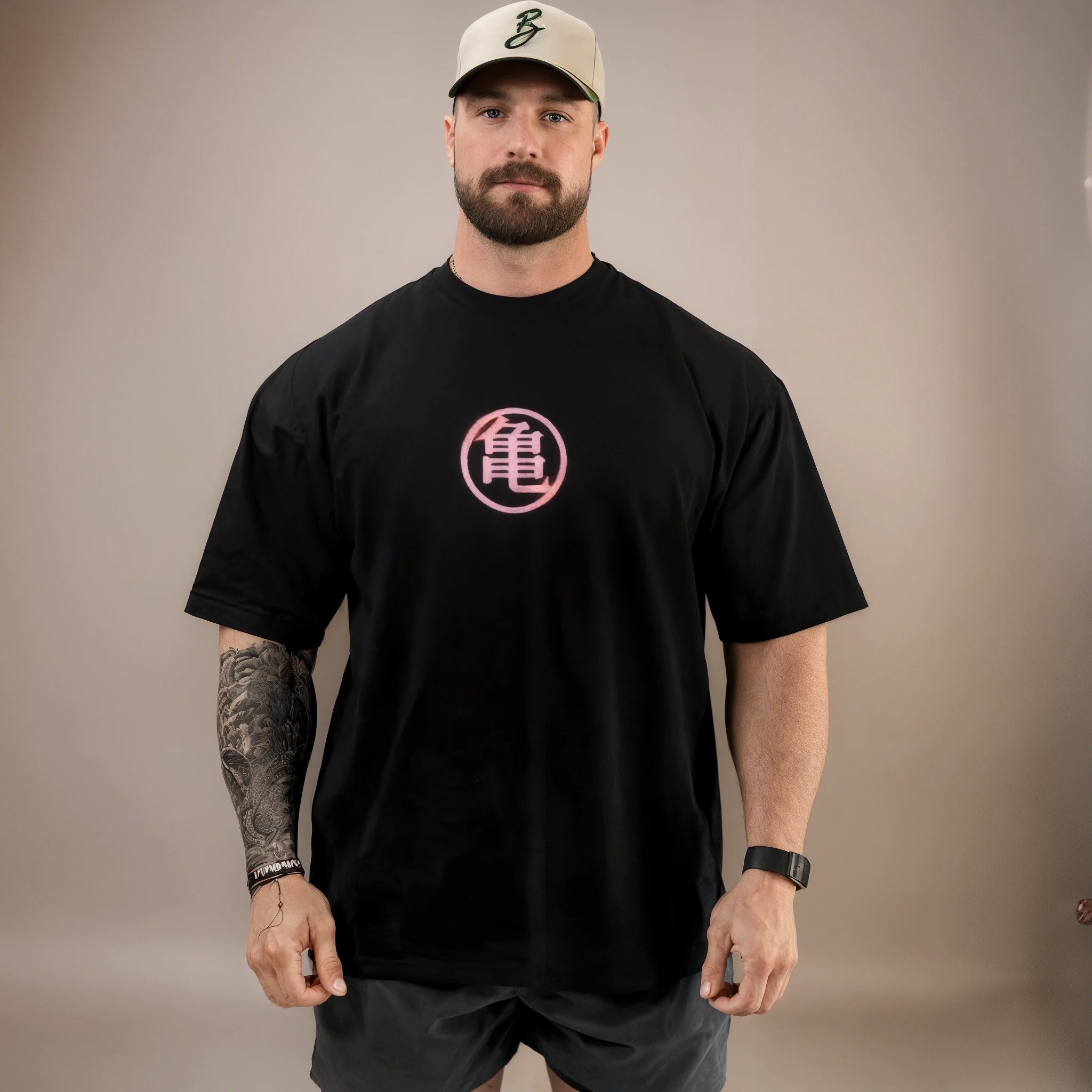 Oversized T-Shirt Oversized Streetwear Majin Boo Black