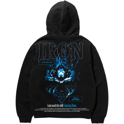 Sung Jin-Woo Solo Leveling Anime Double Printed Oversize Lightweight Acid Washed Tee-Limited Edition