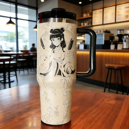 Apothecary Diaries 30oz or 40oz Stainless Steel Tumbler With Handle HG