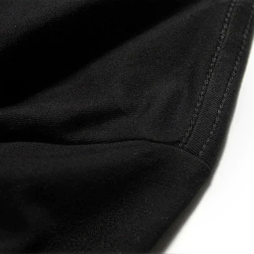 Oversized T-Shirt Oversized Streetwear Caveira Justiceiro Black