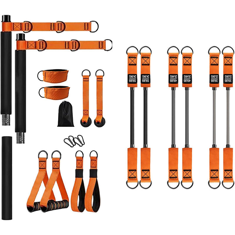 Lp Pilates Bar Kit With Resistance Bands