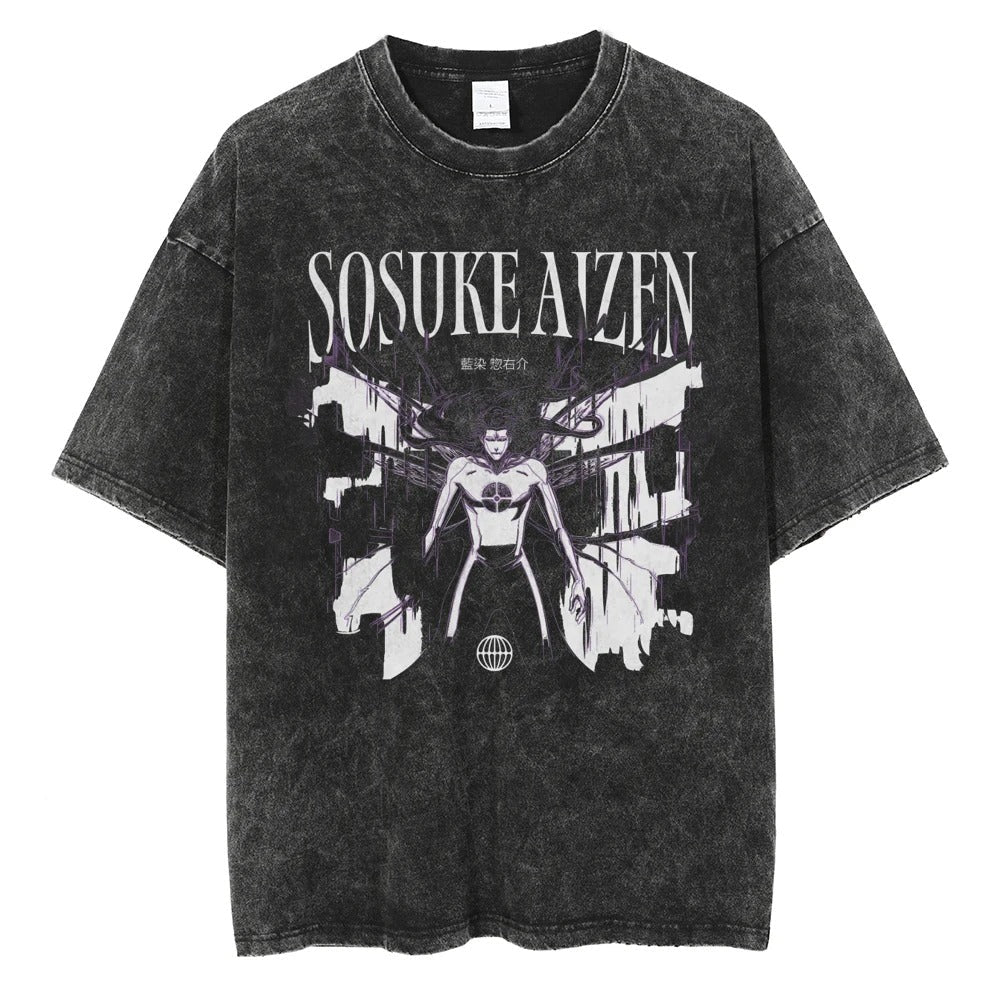 Sosuke Aizen Vintage T-shirt