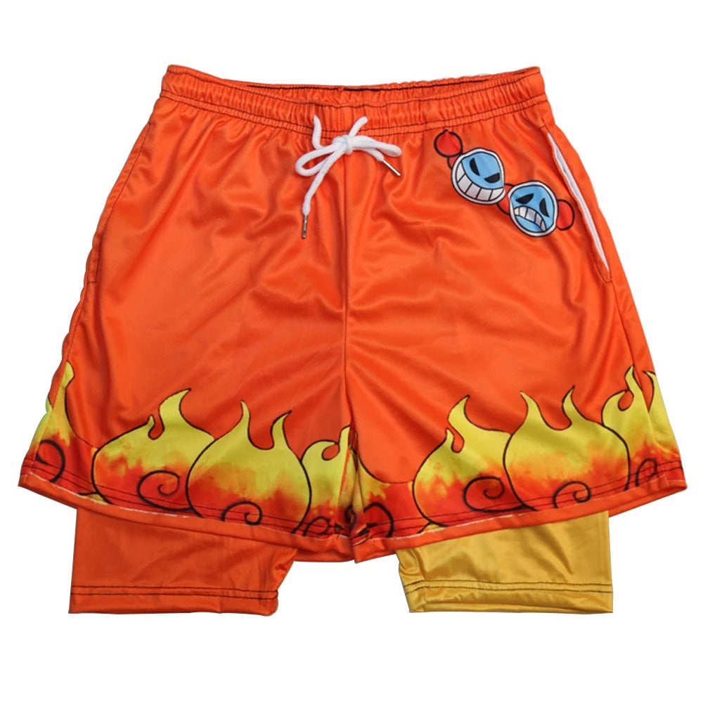 Portgas D. Ace Performance Shorts