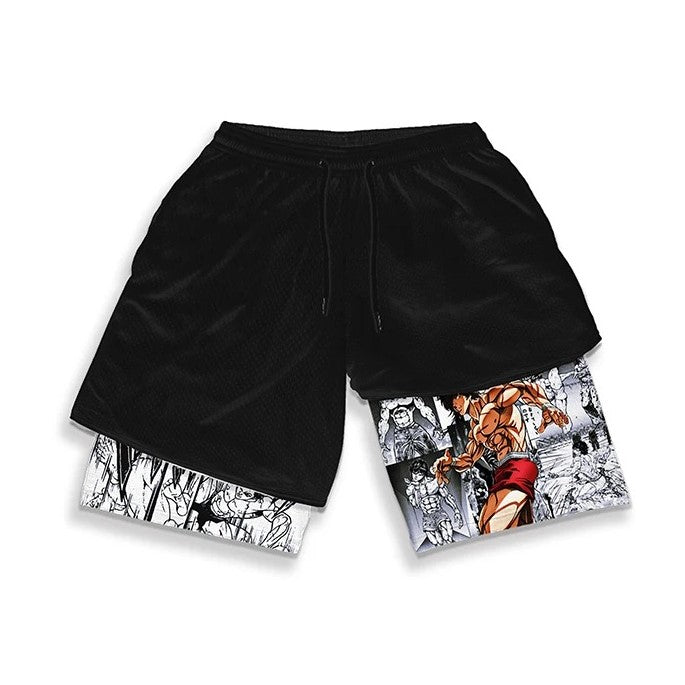 Baki Hanma "The Champion" Performance Shorts