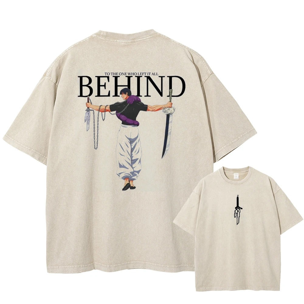 Toji "To The One Who Left It All Behind" T-shirt Collection