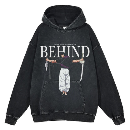 Toji Fushiguro Vintage Hoodie V1