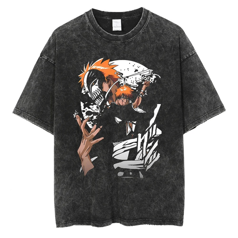 Ichigo Kurosaki "Strength" Vintage T-shirt