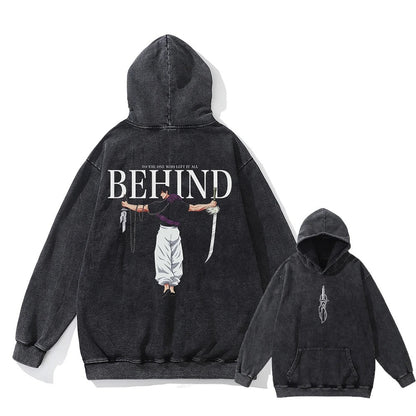 Toji Fushiguro Vintage Hoodie V1