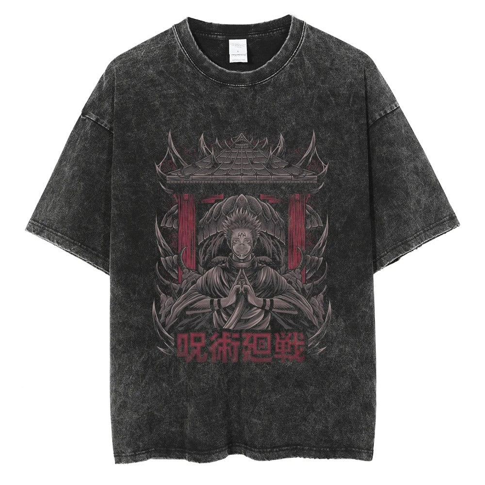 Gojo VS. Sukuna Final Battle Vintage T-shirt