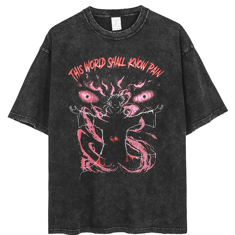 Nagato "The World Shall Know Pain" Vintage T-shirt