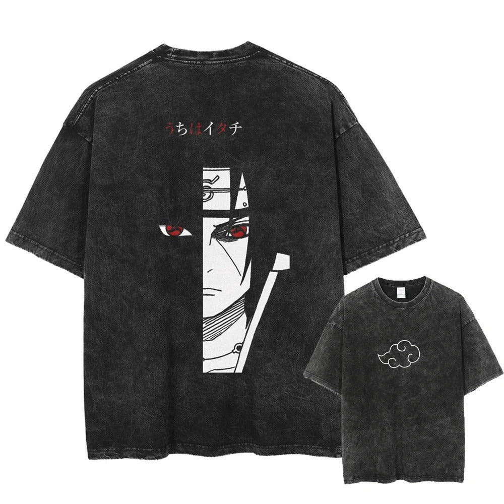 Itachi Uchiha "Mirror of Truth" Vintage T-shirt