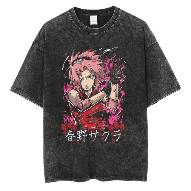 Sakura Vintage T-shirt V1