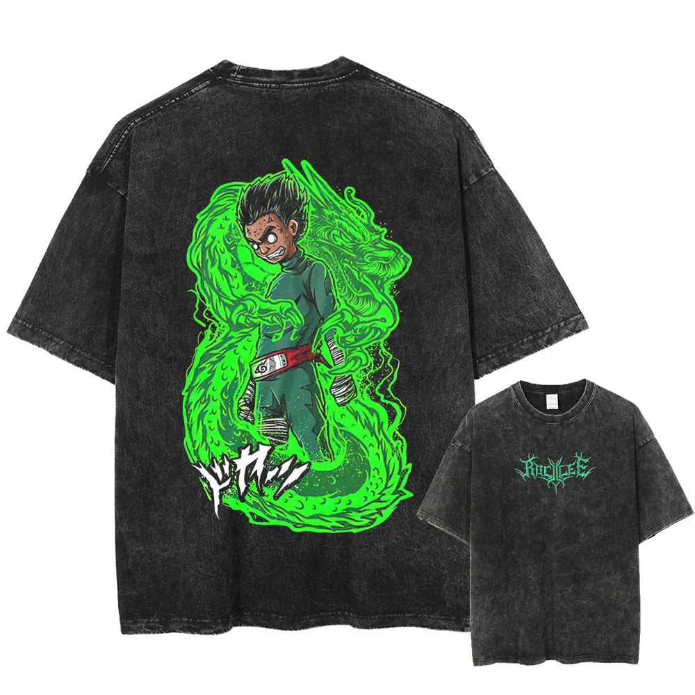 Rock Lee "Taijutsu Master" Vintage T-shirt