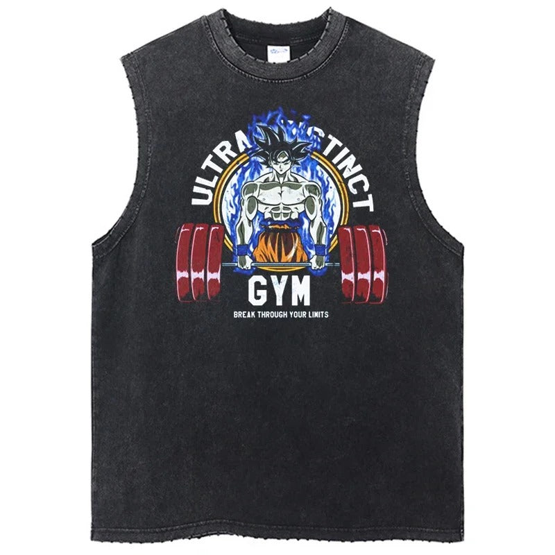 Goku Vintage Tank Top V4