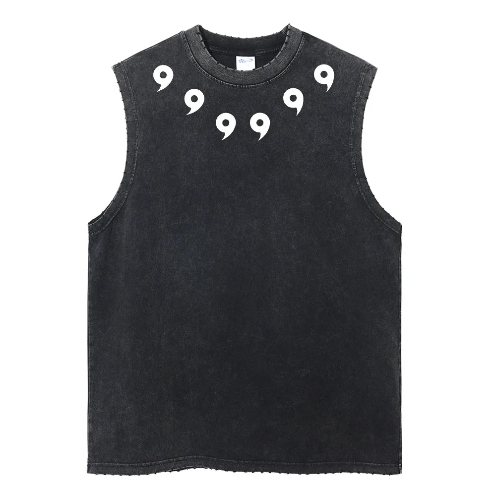 6 Paths Sage Mode Vintage Tank Top