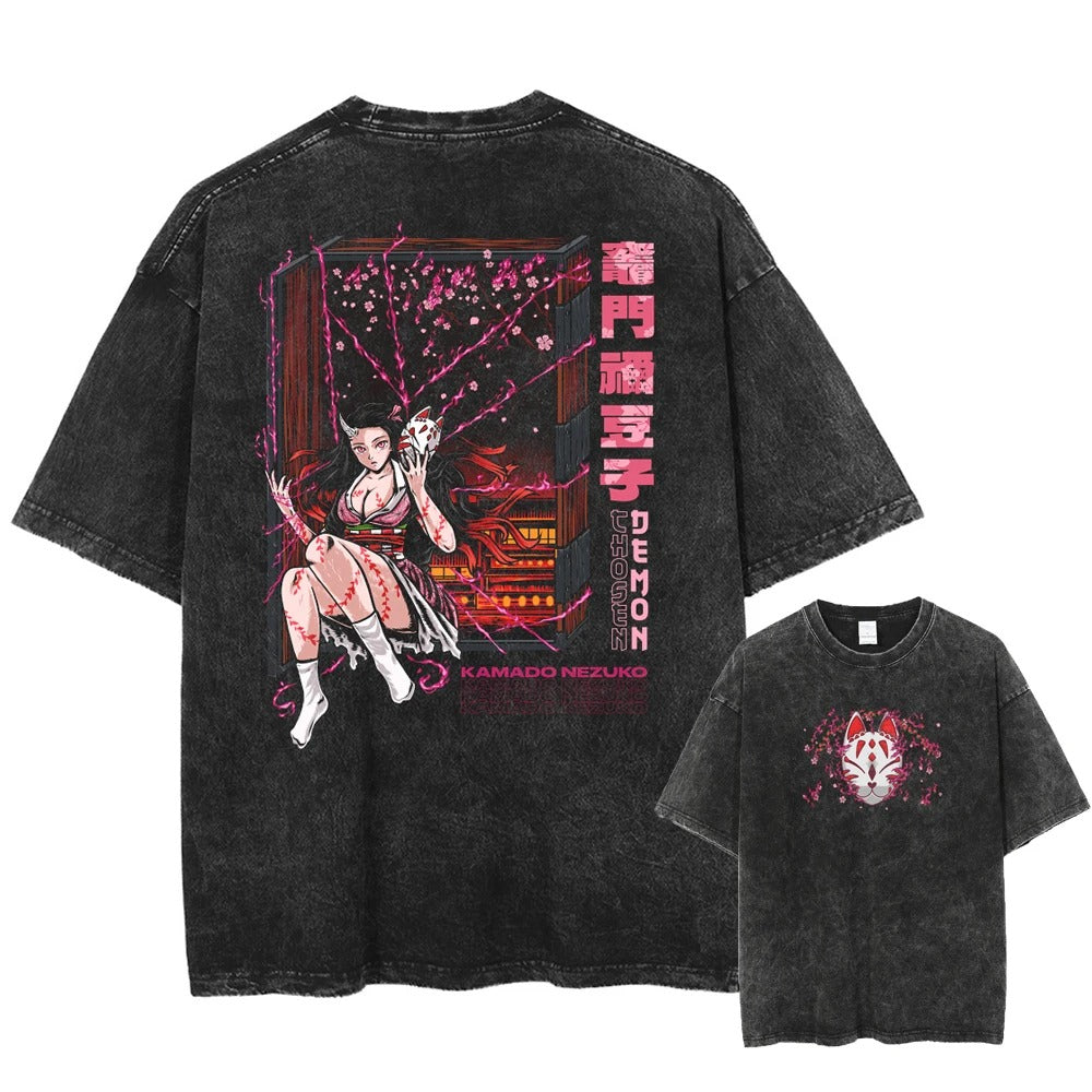 Demon Slayer Vintage T-shirts