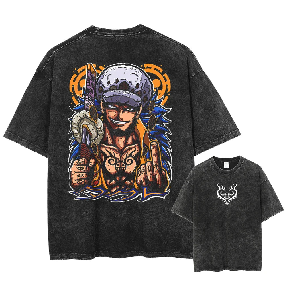 Trafalgar Law "Surgeon of Death" Vintage T-shirt