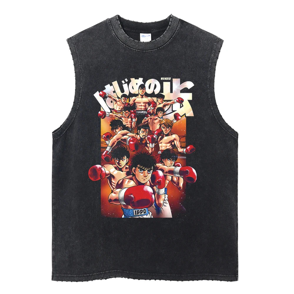 Kamogawa Vintage Tank Top V10