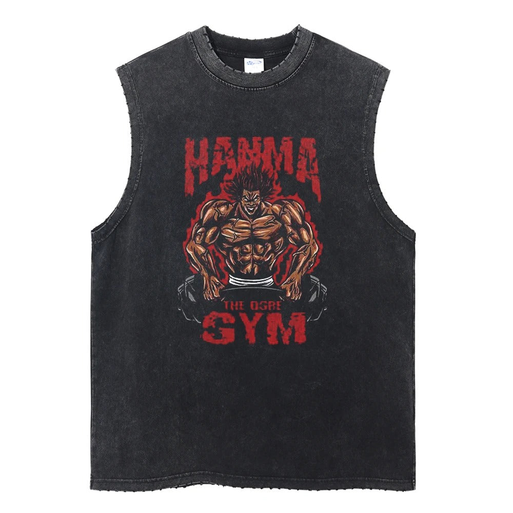 Yujiro Hanma Vintage Tank Top