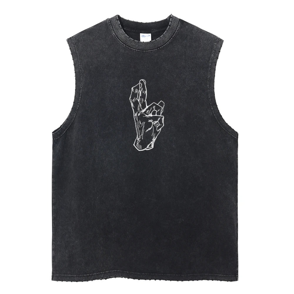 Gojo Sixth Eye Vintage Tank Top