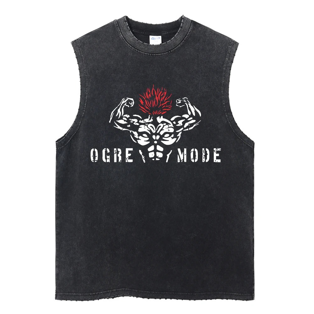 Yujiro Hanma Gym's Vintage Tank Top