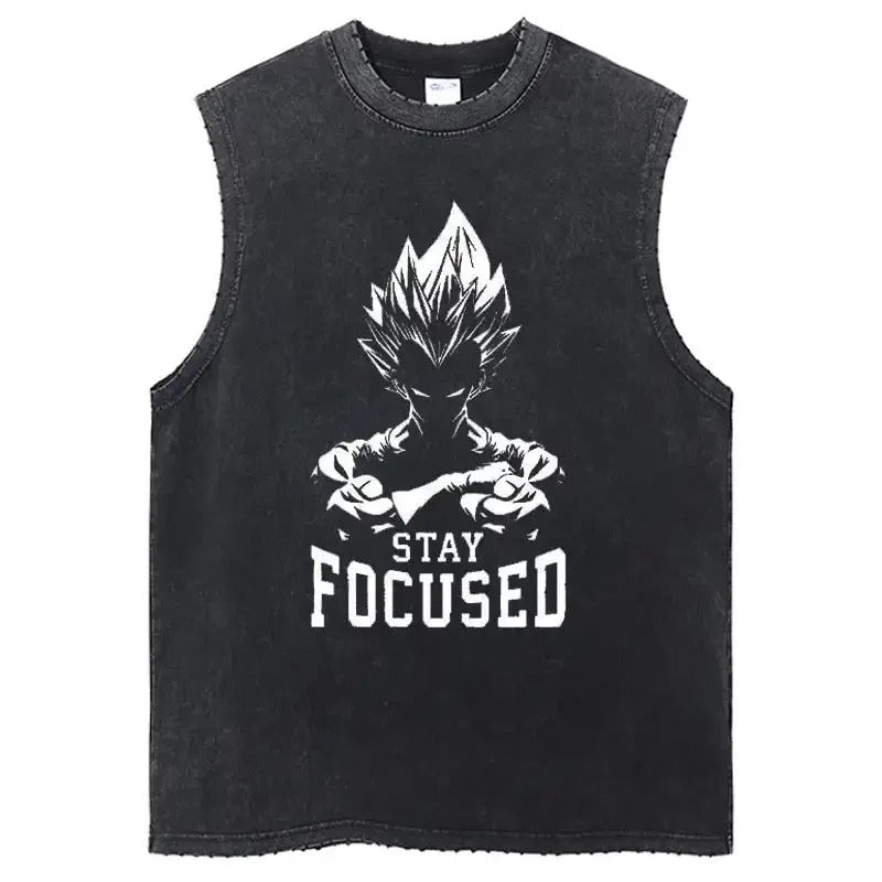 Stay Focused Vintage Tank Top